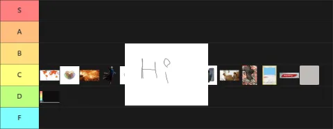My Tier List